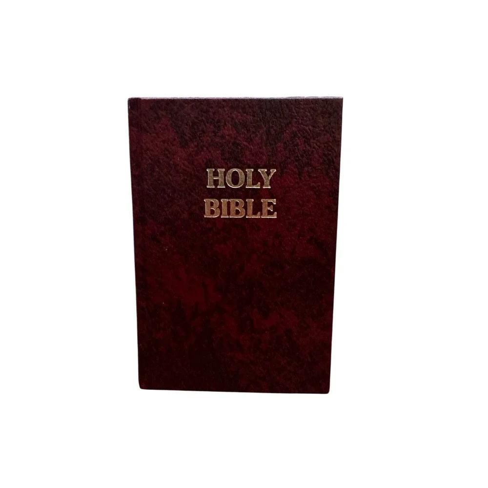 Holy Bible NAB School & Church Edition‎ Catholic Burgundy Red Gold
